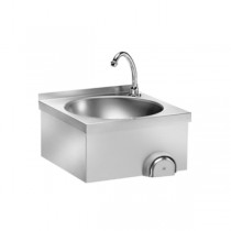 Chiuveta - Spalator profesional din inox cu actionare la genunchi cu 1 cuva, suspendat, dimensiuni 500x400x330 mm