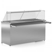 Modul autoservire independent bain-marie , Lungime 1800  mm