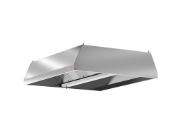 Hota profesionala inox model ProLine, tip insula centrala, functie de extractie, dim 1800x1300x450 mm