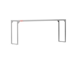 Suprastructura inox pentru cosuri masina de spalat vase, dimensiuni 2100x550x550 mm