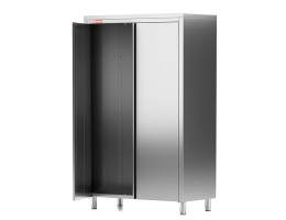 Dulap inox pentru depozitare, vertical, cu 2 usi batante, dimensiuni 1000x600x2000 mm