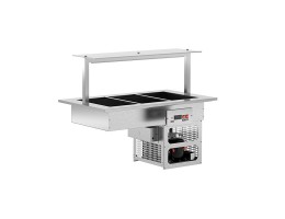 Modul autoservire drop-in drop-in cuva refrigerata , Lungime 1200  mm