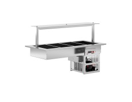 Modul autoservire drop-in drop-in cuva refrigerata , Lungime 1500  mm