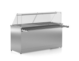 Modul autoservire independent bain-marie , Lungime 1800  mm